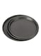 Generic 3-Piece Non-Stick Pizza Pan Black