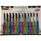 Solingen Knife 12Pcs Glitter Fashion Color