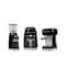 Smeg 50&#39;s Style Coffee Grinder CGF01BLUK Black/Silver 150W