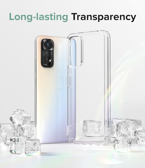 Ringke  - Redmi Note 11 / Note 11S (Global Ver.) Case Cover -  Fusion Series-  Clear
