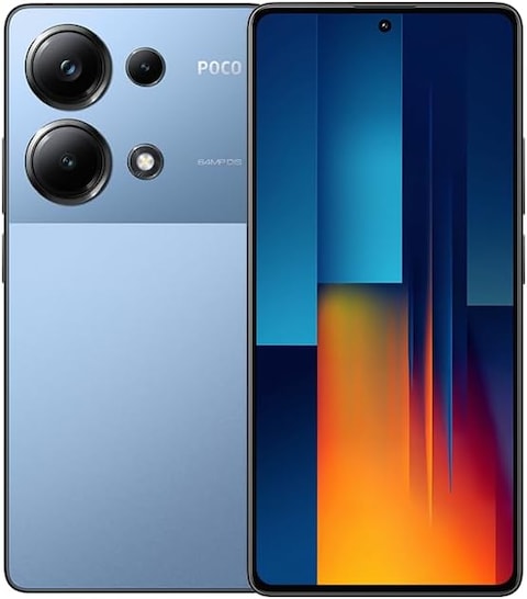Xiaomi Poco M6 Pro, 12GB RAM, 512GB, Blue (Helio G99 High Performance Processor, 6.67&quot;FHD+ POLED 120Hz Punch-Hole Display, 67W Turbo Charging, 64MP OIS AI Triple Camera 16MP Selfie)