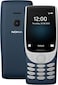 Nokia 8210 Feature Phone with 4G connectivity, large display, built-in MP3 player, wireless FM radio and classic Snake game (Dual SIM) &ndash; Dark Blue