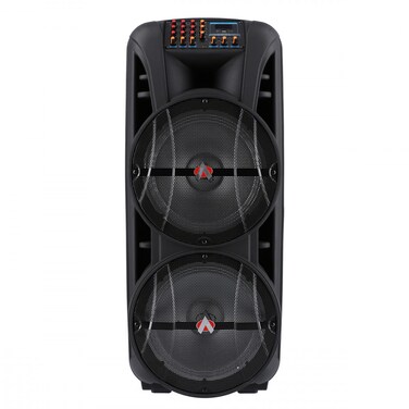 Audionic Mehfil Portable Front-Load Trolley Speaker MH 1212 Advance Black