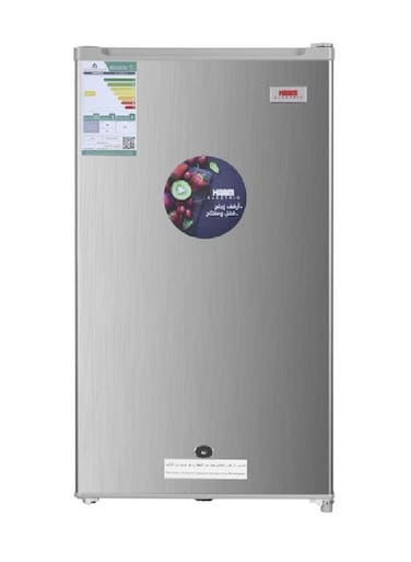 Haam Single Door Refrigerator, 3.1 Feet, HM120SRF-O23, Silver (Installation Not Included)