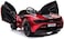 Lovely Baby 12V Electric Ride On Powered Riding Car LB 7500Dx Roadster Motorized Toy Car With Remote Control, EVA Wheels, LED Lights &amp; Music, Red