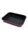 Royalford Aluminium Baking Tray Red/Black 39.6X29.8X5.5Centimeter