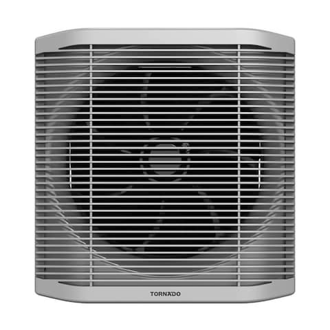 Tornado Bathroom Ventilating Fan 20 cm - Black/Grey - TVS-20BG