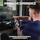 G29 Driving Force Racing Wheel and Floor Pedals, Real Force Feedback, Stainless Steel Paddle Shifters

