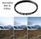 COOPIC 67mm Variable Neutral Density NDX Filter Compatible with S' E-Mount 18-200mm f/3.5-6.3