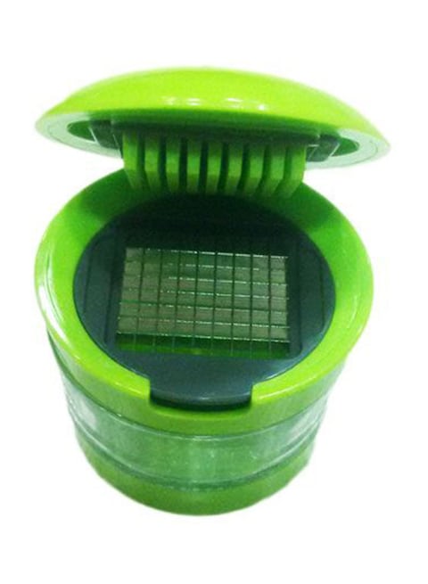 Generic Garlic Chopper With Press Green