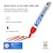 DOMS WHITE BRD MARKER PEN RED 10PK