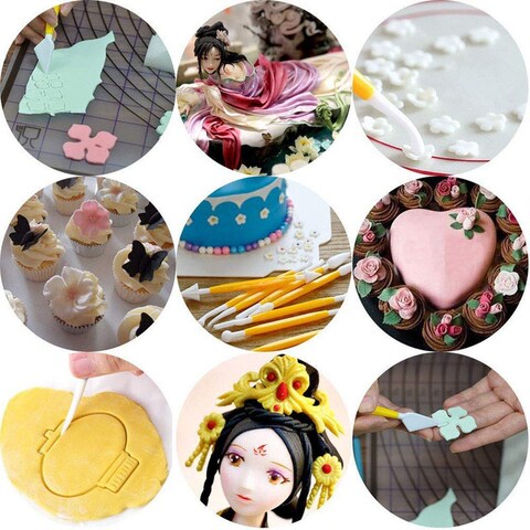 Generic 26-Piece Cake Decorating Tool Set - Multicolour