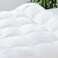 Vital White Stripe Microfiber Quilt 85 GSM White (Full - W 200 X L 200)