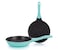 Winsor Cast Aluminium 2 Pc set Turquoise