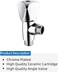 Galaxy Angle Valve Stainless Steel Angle Valves Water Switch Valves for Bathroom Shower Arm Bathtub Faucet
