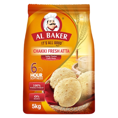 Al Baker Fresh Chakki Atta 5kg