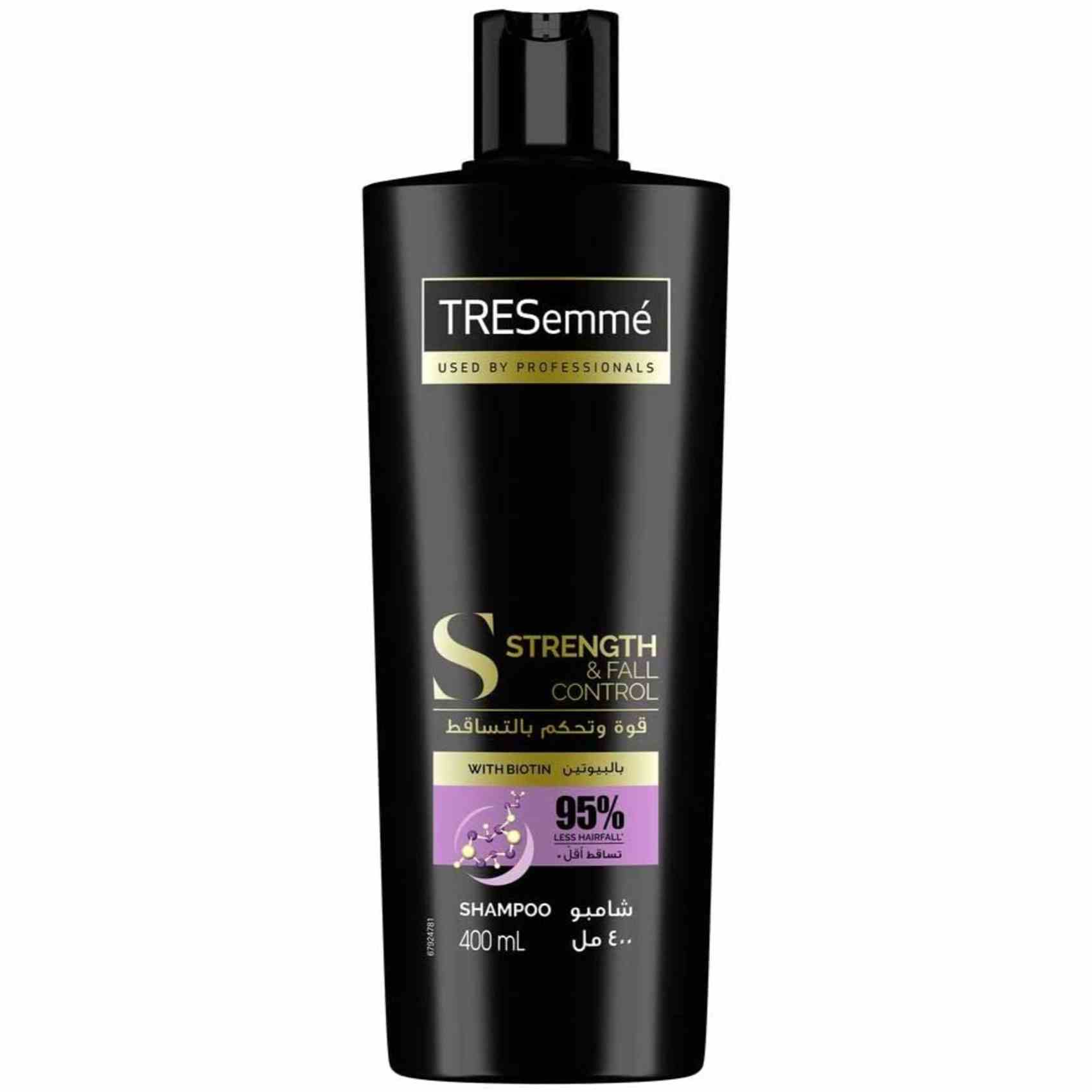 TRESemm&eacute; Strength &amp; Fall Control Shampoo With Biotin For 3X Stronger Hair 400ml