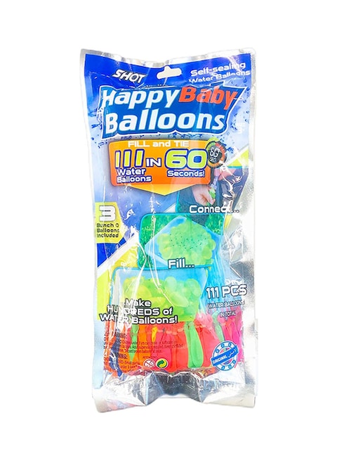 Generic 111-Piece Happy Baby Water Balloons Set