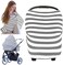 Doreen Car Seat Cover Canopy Nursing Cover Multi-Use Stretchy Infinity Scarf Breastfeeding Shopping Cart Cover High Chair Cover（GC1479A）