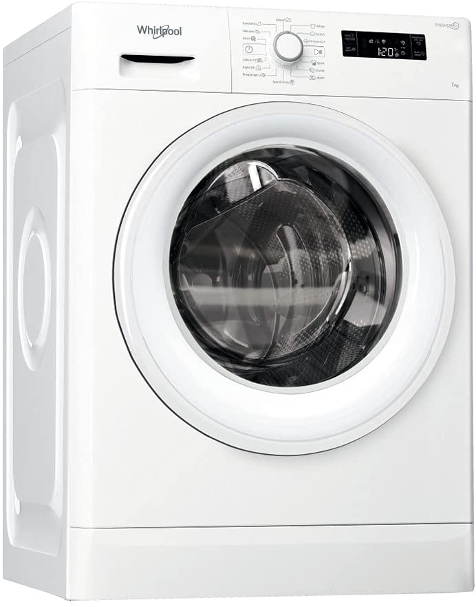 Whirlpool 7kg 1000 rpm Front Load Washing Machine, White, FWF71052W