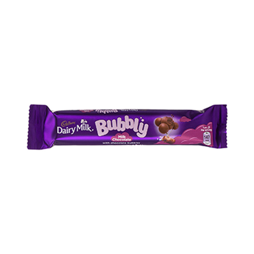 Cadbury Dairy Milk Bubbly 10+2 Free 28GR