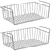 Generic 2 Pcs Kitchen Under Shelf Storage Basket Large - Lightweight Metal Organizer Rack 40 X 26 X 14 Cm