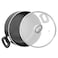Sonex Non Stick Casserole Black Granite 40 cm, 19 Liter, Dishwasher Safe, Cool Bakelite Handle, Durable &amp; Long Lasting