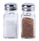 CUISINEART GLASS SALT &amp; PEPPER SET WITH METAL LID Q-SP-GL5