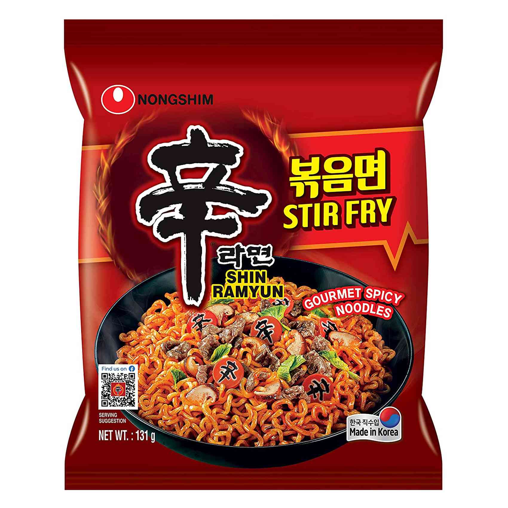 Nongshim Shin Ramyun Stir Fry Noodle 131g