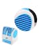 Generic Portable USB Mini Air Cooler Fan EA-802 Blue/White
