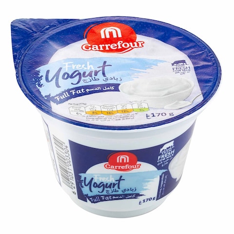 Carrefour Fresh Full Fat Yoghurt 170g