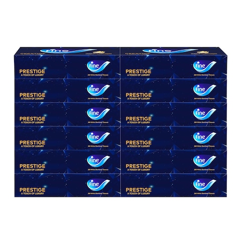 Fine Sterilized Tissues - Prestige - 200 Tissue x 4 Packs
