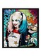 Spoil Your Wall Suicide Squad Harley Quinn Pop Art Poster Multicolour 40x40cm