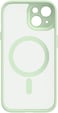 Huntkey iPhone 15 Plus Magsafe Case Clear【Stronger N52 Magnets】 【Airbag Protection】iPhone 15 Cover Anti-Scratch, Strong Magnetic Cover for iPhone 15 Plus 6.69 Inches Clear Inclusive lens (Baby Green)
