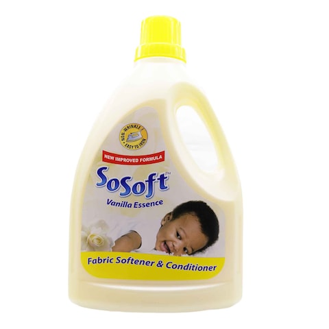 SoSoft Tender Vanilla Essence Fabric Softener And Conditioner 2.5L