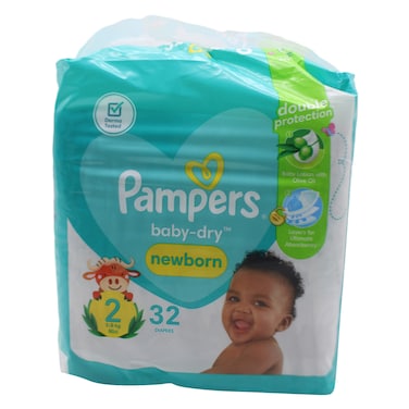 Pampers Mini Dry Unisex Hc 32Pcs