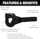 Onltco Pintle Hitch Receiver Hook 10 Ton For 2 Hitches Hitch Hook Military Receiver 20000Lbs