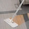 In-House Microfiber Mop Set 360 Degree Rotating Professional Dry Wet Mop Bucket System with 2 Mop Heads Cleaning Tool for Home Household Daily Floor, Blue-White