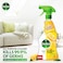 Dettol All Purpose Cleaner Spray Bottle, Lemon Scent + Dettol Kitchen Cleaner Spray Bottle, Orange Scent, 500ml x 2