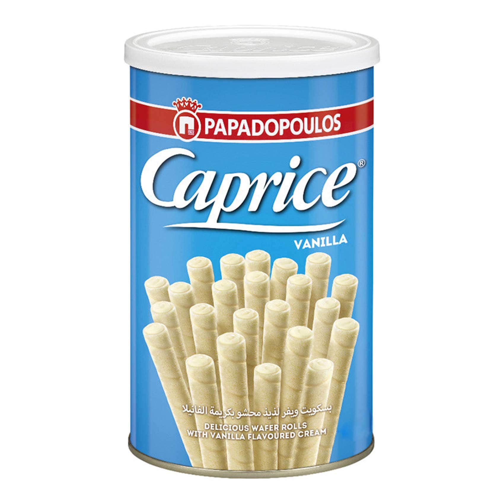 Papadopoulos Caprice Vanilla Wafer Rolls 115g