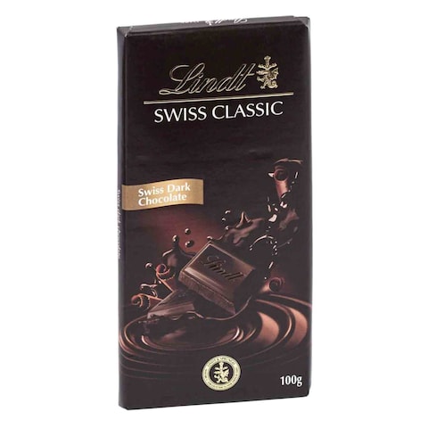 Lindt Swiss Classic Dark Chocolate 100G