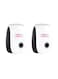 Sunshine - 2-Piece Ultrasonic Pest Repeller Set White 4inch