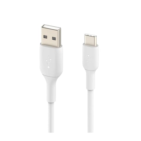 Belkin Boostcharge Type C to USB-A 2.0 Cable - 1 M - White