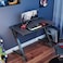 Eureka Ergonomic Gaming Desk 43" Home Office CoMPuter PC Desks, Black