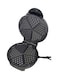 Dlc Electric Waffle Maker 1000W Dlc-W4485 Black/Silver