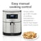 Hamilton Beach Digital Air Fryer 35075ME Silver 1700W