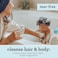 Aveeno Baby Gentle Wash &amp; Shampoo With Natural Oat Extract, Tear-Free &amp;, Lightly Scented, 18 Fl. Oz