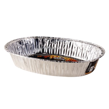 Uncle Bills Beefy Boy Foil Roasting Tray 34x46cm Silver