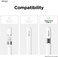 elago Classic Pencil Case compatible with Apple Pencil USB-C Cover Sleeve, Classic Design Compatible with Magnetic Charging - Yellow