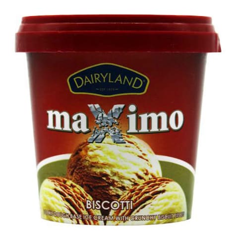 Dairyland Maximo Biscotti Ice Cream 175ml